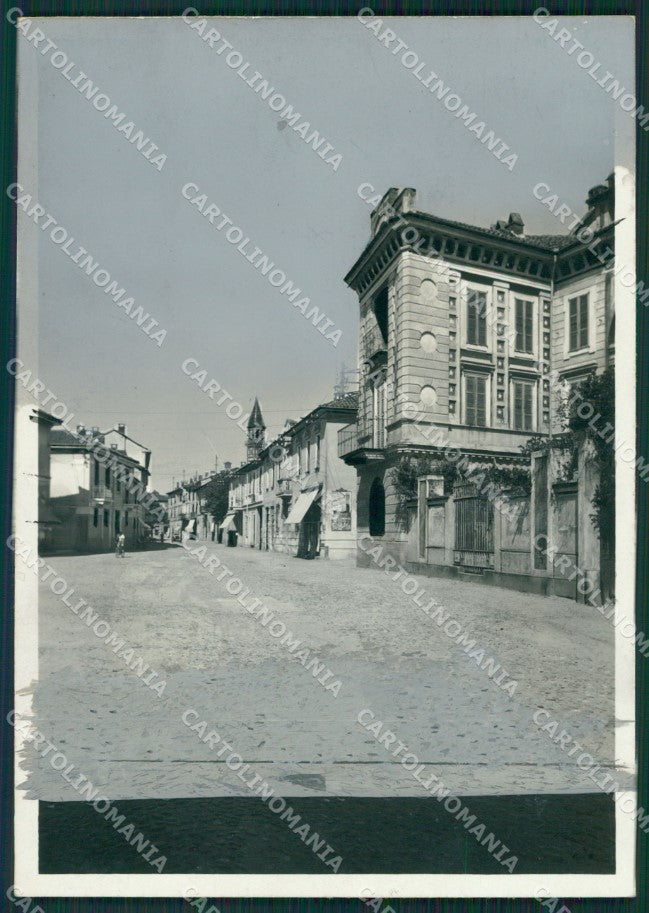 Pavia Mede Corso Vittorio Veneto Bozza FG foto cartolina KS7758 – fronte
