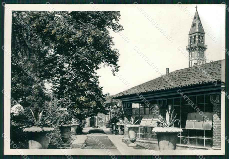 Pavia Mede Giardino Conte Massazza Bozza FG foto cartolina KS7765 – fronte