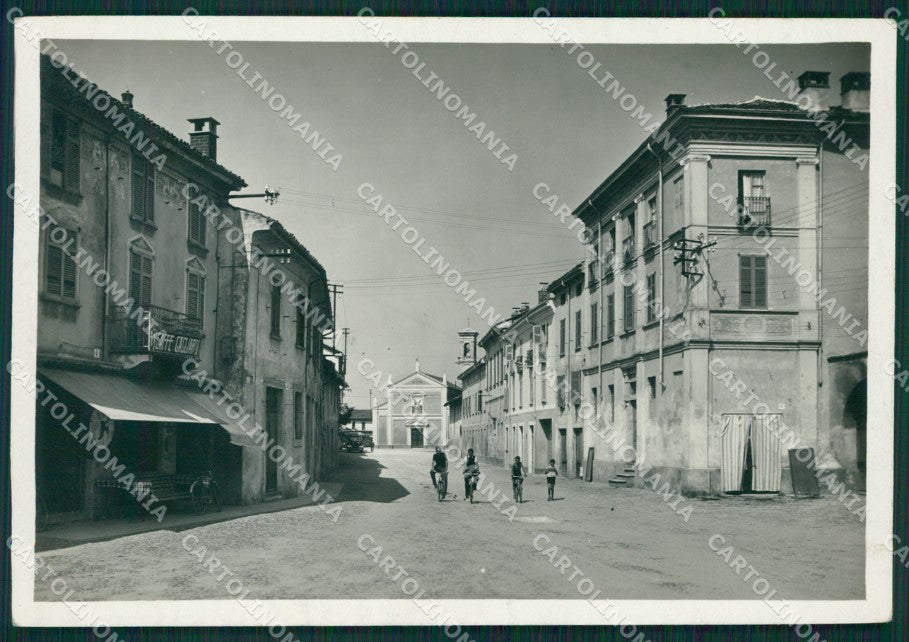 Pavia Mede Via XX Settembre Bozza FG foto cartolina KS7775 – fronte