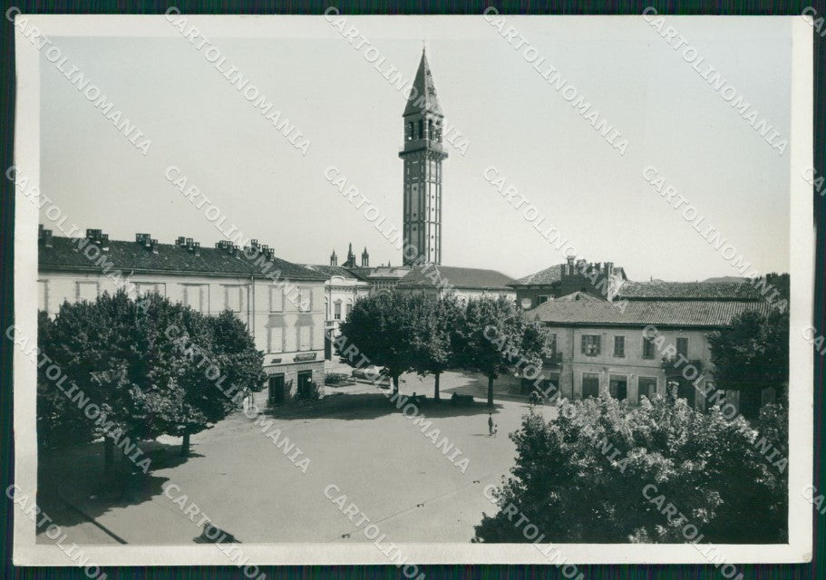 Pavia Mede Piazza Vittorio Emanuele II Bozza FG foto cartolina KS7776 – fronte