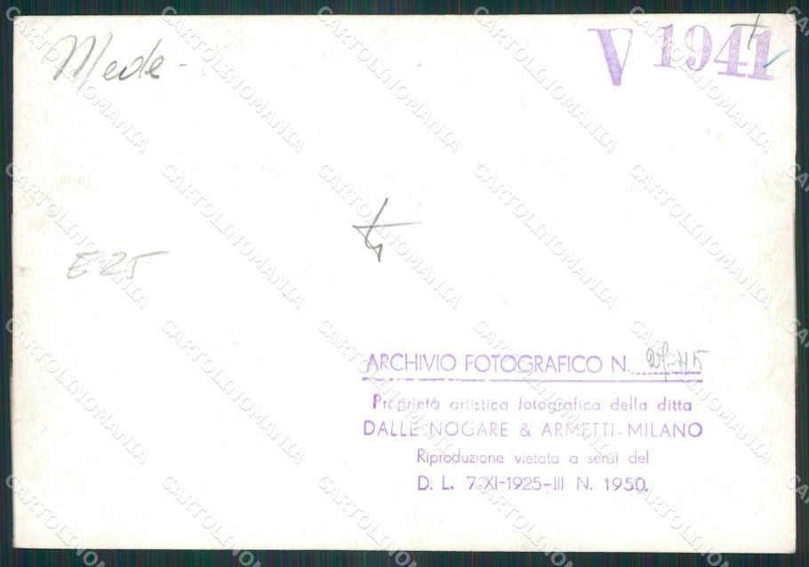 Pavia Mede Caserma Carabinieri Bozza FG foto cartolina KS7777 – retro