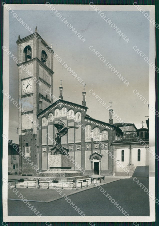 Pavia Gambolò Chiesa Monumento ai Caduti Bozza FG foto cartolina KS7780 – fronte