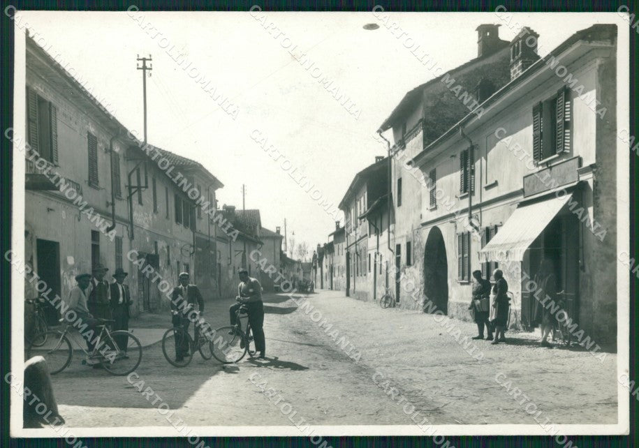 Pavia Cergnago Via Garibaldi Bozza FG foto cartolina KS7784 – fronte