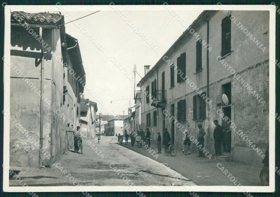 Pavia Cergnago Via Garibaldi Bozza FG foto cartolina KS7787 – fronte