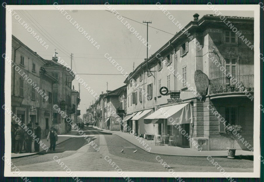 Pavia Garlasco Via Umberto I Bozza FG foto cartolina KS7791 – fronte