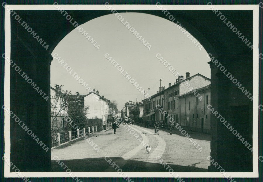 Pavia Garlasco Via Roma Bozza FG foto cartolina KS7797 – fronte