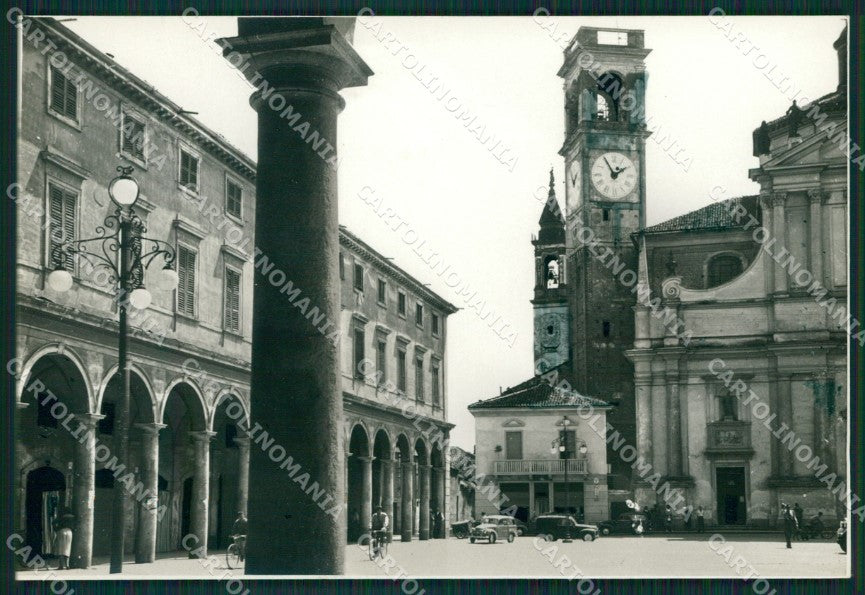 Pavia Garlasco Piazza della Repubblica San Rocco Bozza FG foto cartolina KS7798 – fronte