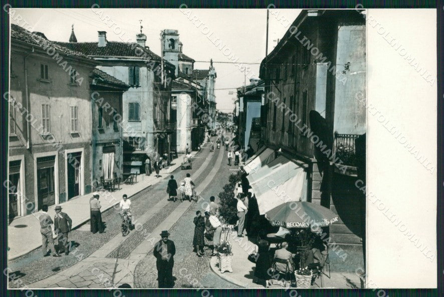 Pavia Garlasco Corso Cavour Bozza FG foto cartolina KS7803 – fronte