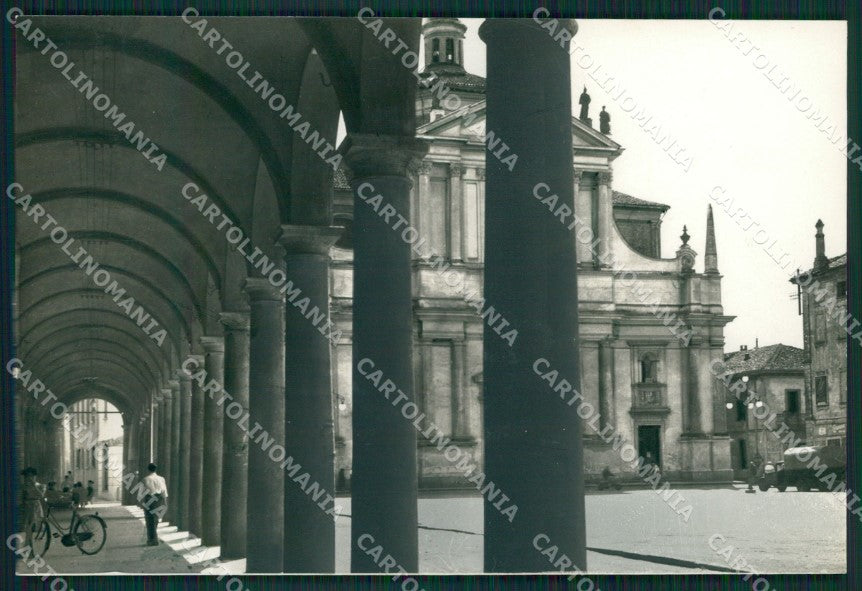 Pavia Garlasco Piazza della Repubblica Bozza FG foto cartolina KS7804 – fronte