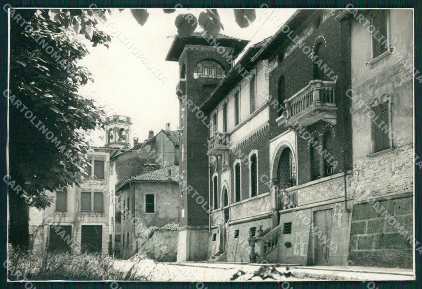 Pavia Garlasco Piazza Garibaldi Bozza FG foto cartolina KS7808 – fronte