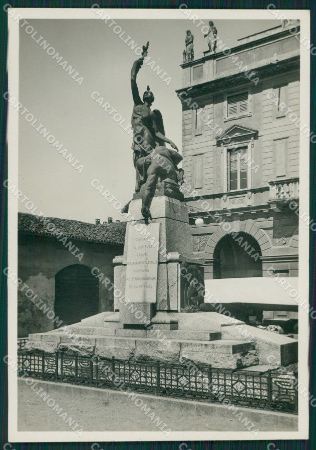Pavia Garlasco Monumento ai Caduti Bozza FG foto cartolina KS7816 – fronte