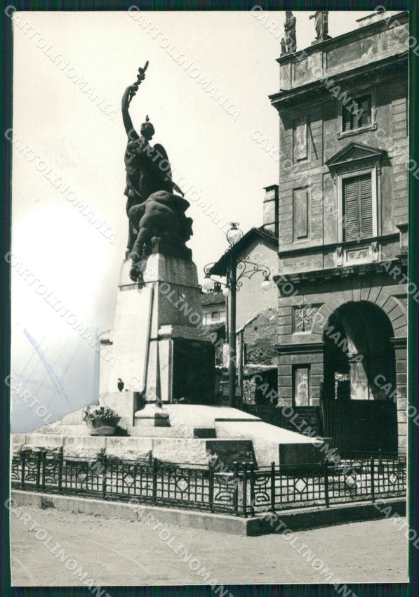 Pavia Garlasco Monumento ai Caduti Bozza FG foto cartolina KS7817 – fronte