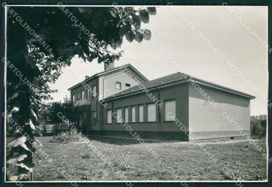 Pavia Sartirana Asilo Alfonso Arborio Bozza FG foto cartolina KS7818 – fronte