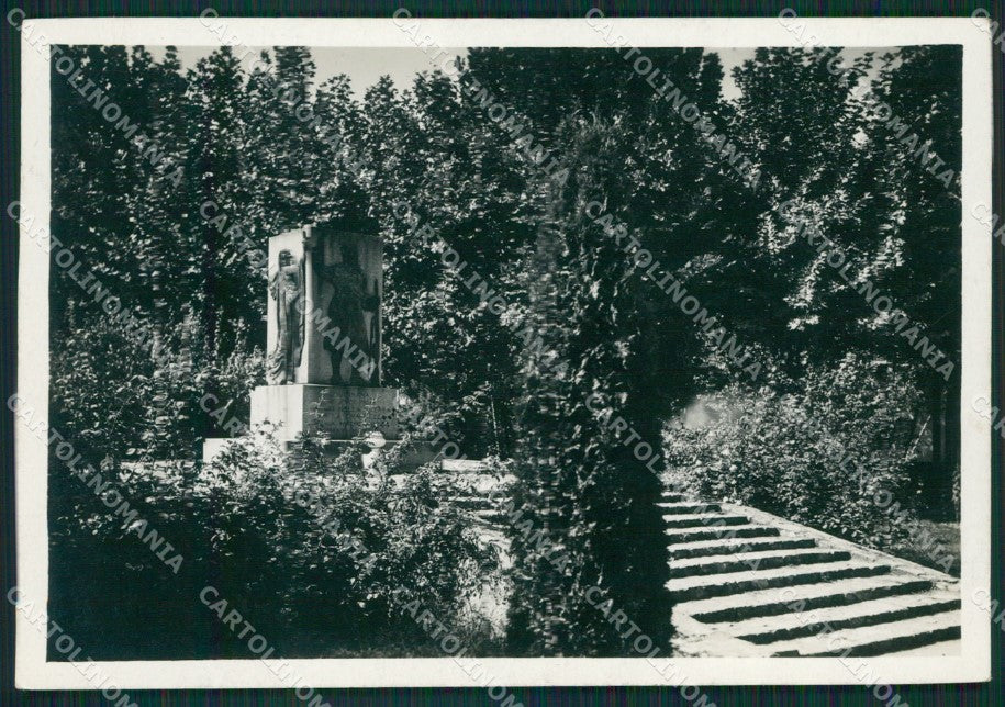 Pavia Sartirana Monumento ai Caduti Bistolfi Bozza FG foto cartolina KS7819 – fronte
