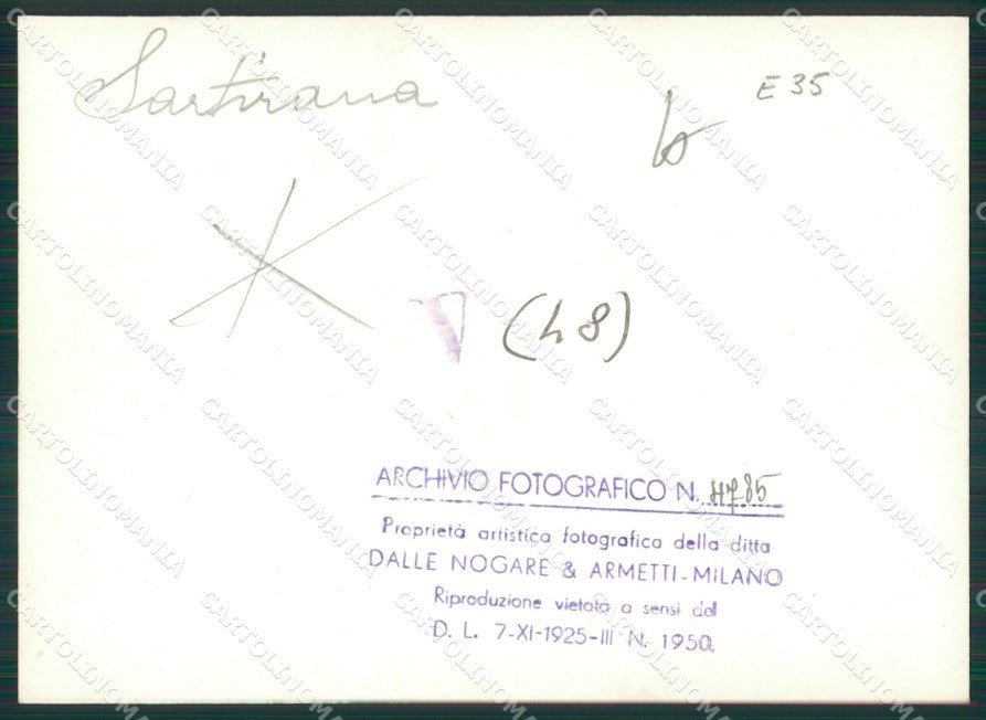 Pavia Sartirana Ristorante della Stazione Bozza FG foto cartolina KS7826 – retro