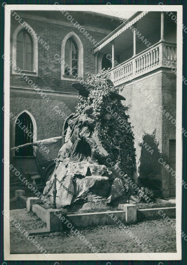 Pavia Groppello Cairoli Monumento ai Caduti Bozza FG foto cartolina KS7834 – fronte