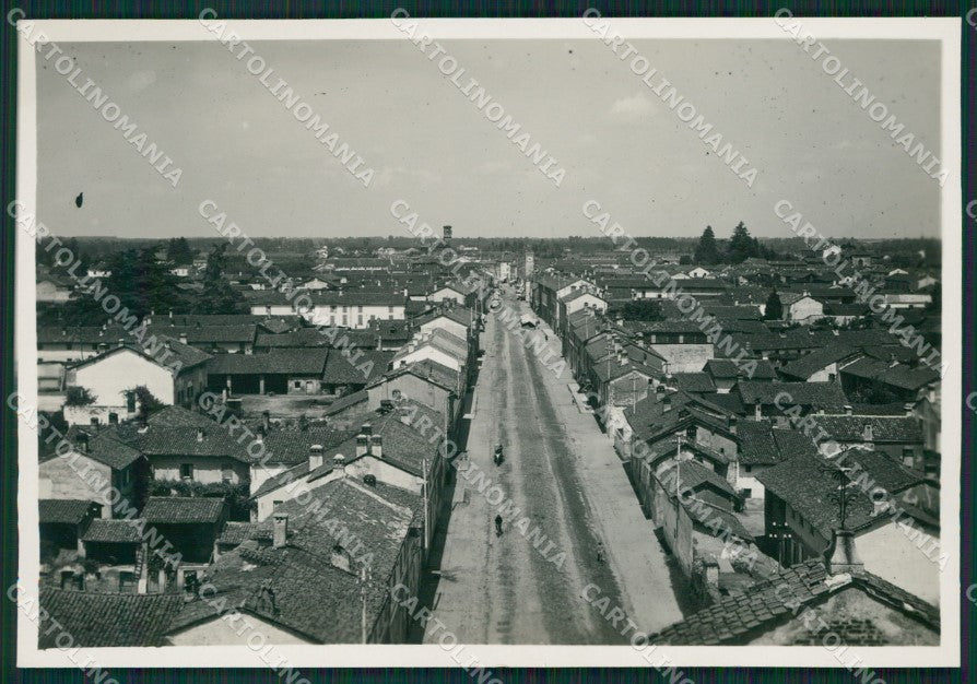 Pavia Groppello Cairoli Panorama Bozza FG foto cartolina KS7836 – fronte