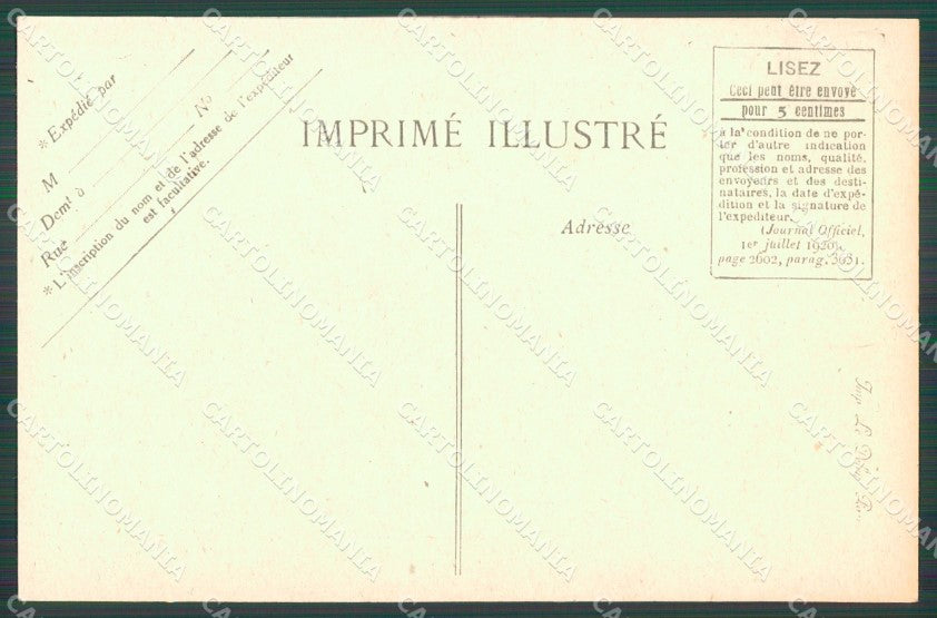 Royalty France Napoleon II real photo cartolina postcard KS9624 – retro
