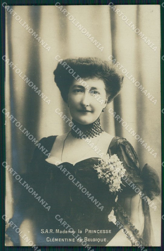Royalty Belgium Belgique Princess Clementine of Begium RPPC postcard KS9630 – fronte