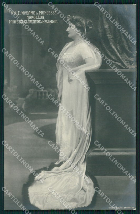 Royalty France Belgium Princess Clementine of Begium RPPC postcard KS9633 – fronte