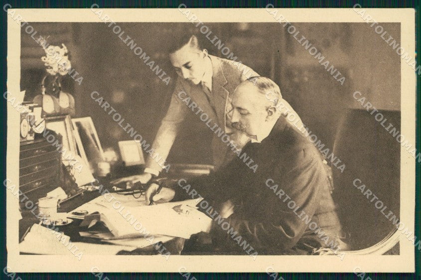 Royalty France Prince Jean Duke Guise Orleans Prince Henri postcard KS9649 – fronte