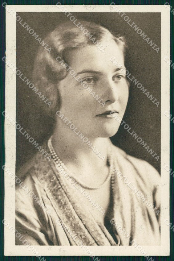 Royalty France Orleans Isabelle Bragance cartolina postcard KS9657 – fronte