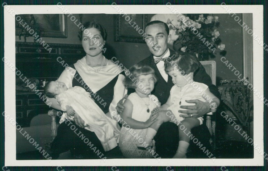 Royalty France Prince Henri Orleans Isabelle Bragance RPPC postcard KS9662 – fronte
