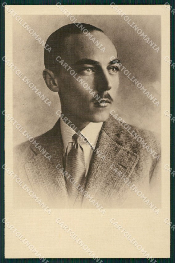 Royalty France Prince Henri Orleans real photo cartolina postcard KS9663 – fronte