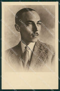Royalty France Prince Henri Orleans real photo cartolina postcard KS9663 – fronte