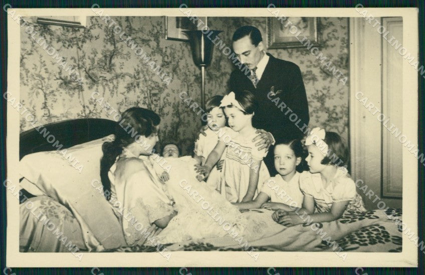 Royalty France Prince Henri Orleans Isabelle Bragance RPPC postcard KS9666 – fronte