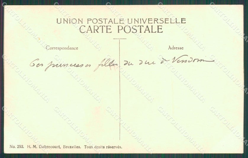 Royalty France Princesse Sophie Orleans Genevieve RPPC cartolina postcard KS9672 – retro