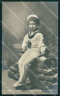 Royalty France Prince Charles Philippe Orleans RPPC cartolina postcard KS9674 – fronte