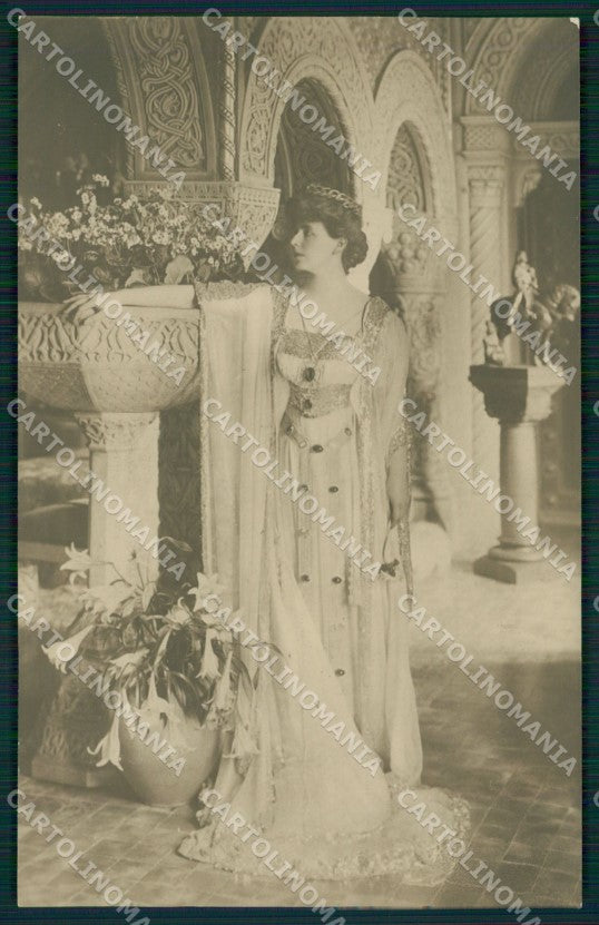 Royalty Romania Marie of Edinburgh real photo cartolina postcard KS9714 – fronte