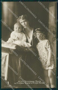 Royalty Romania Marie of Edinburgh Ileana Mircea RPPC cartolina postcard KS9726 – fronte