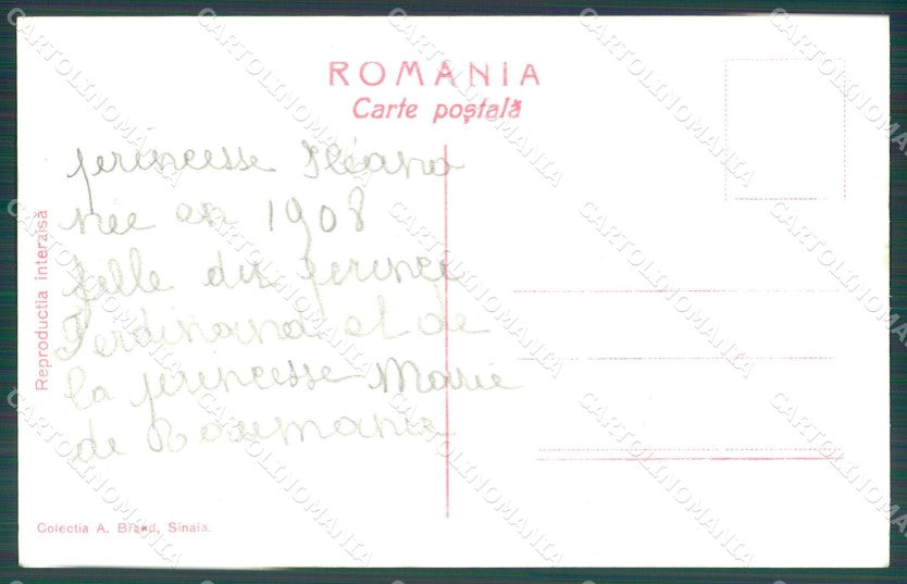 Royalty Romania Ileana real photo cartolina postcard KS9732 – retro