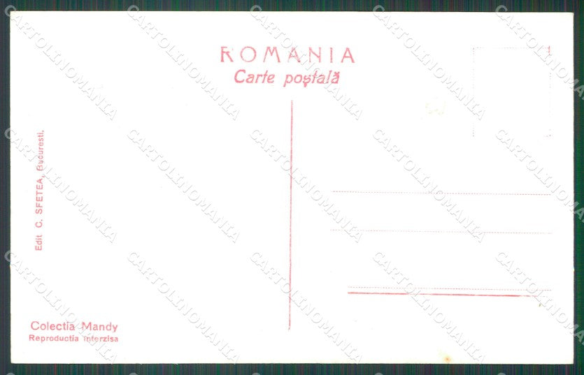Royalty Romania Elisabeth real photo cartolina postcard KS9740 – retro