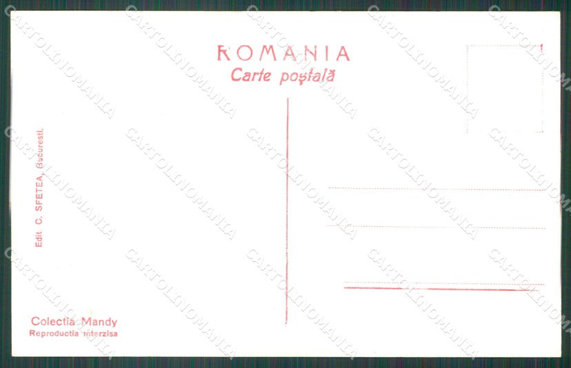 Royalty Romania Elisabeth real photo cartolina postcard KS9741 – retro