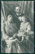 Royalty Norway Haakon VII Queen Maud of Wales Olav V RPPC postcard KS9768 – fronte