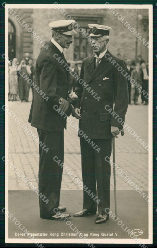 Royalty Denmark Royalty King Christian X Gustav VRPPC cartolina postcard KS9817 – fronte