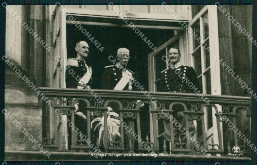Royalty Denmark Royalty King Christian X Gustav VRPPC cartolina postcard KS9818 – fronte