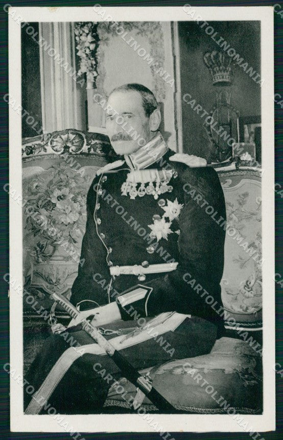 Royalty Denmark Royalty King Christian X real photo cartolina postcard KS9824 – fronte
