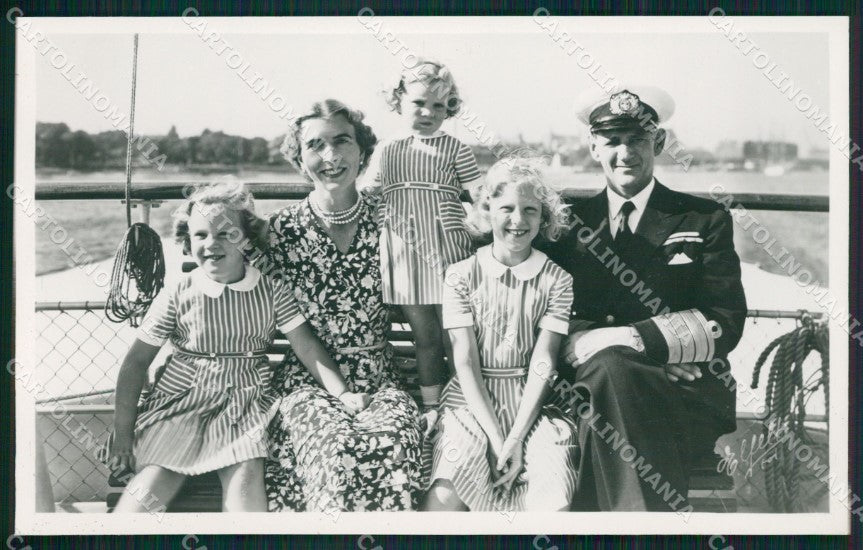 Royalty Denmark Royalty Frederik IX Ingrid of Sweden RPPC postcard KS9845 – fronte