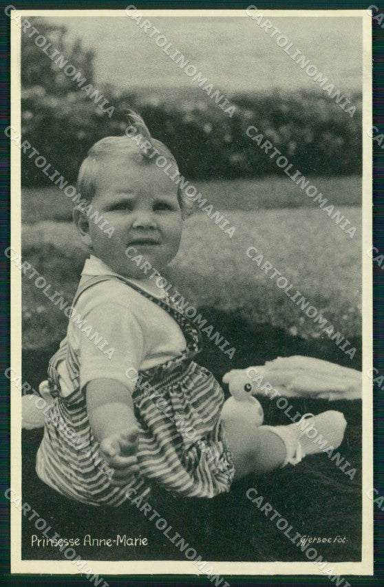 Royalty Denmark Royalty Anne Marie cartolina postcard KS9911 – fronte