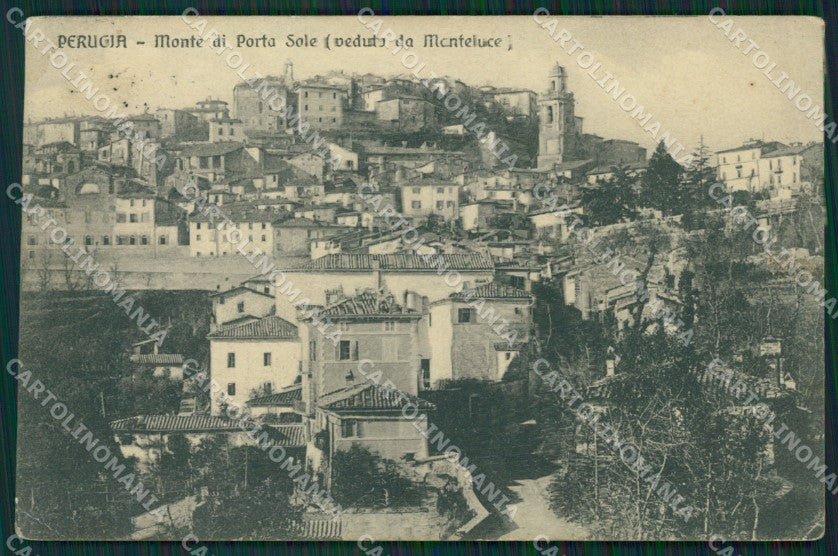 Perugia Città cartolina KVM0010 – fronte