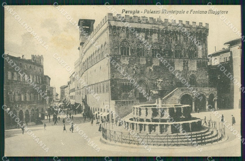 Perugia Città cartolina KVM0011 – fronte