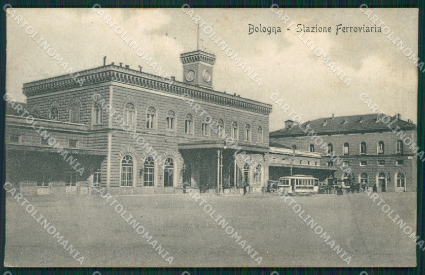 Bologna Città Stazione SCOLLATA cartolina KVM0034 – fronte