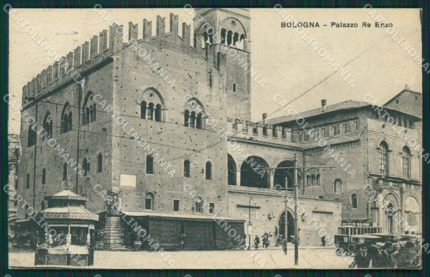 Bologna Città RIFILATA cartolina KVM0063 – fronte