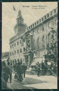 Bologna Città Municipio RIFILATA cartolina KVM0071 – fronte