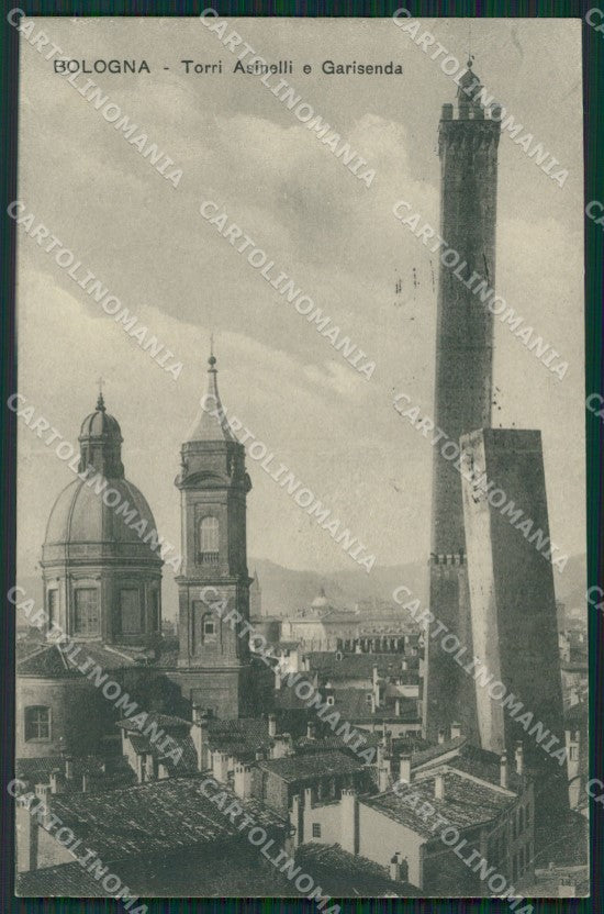 Bologna Città ABRASA cartolina KVM0072 – fronte