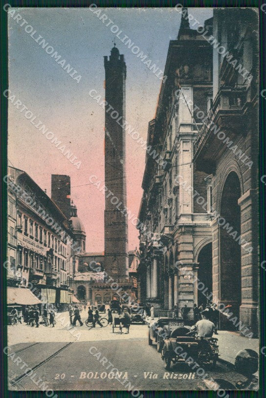 Bologna Città PIEGA cartolina KVM0081 – fronte